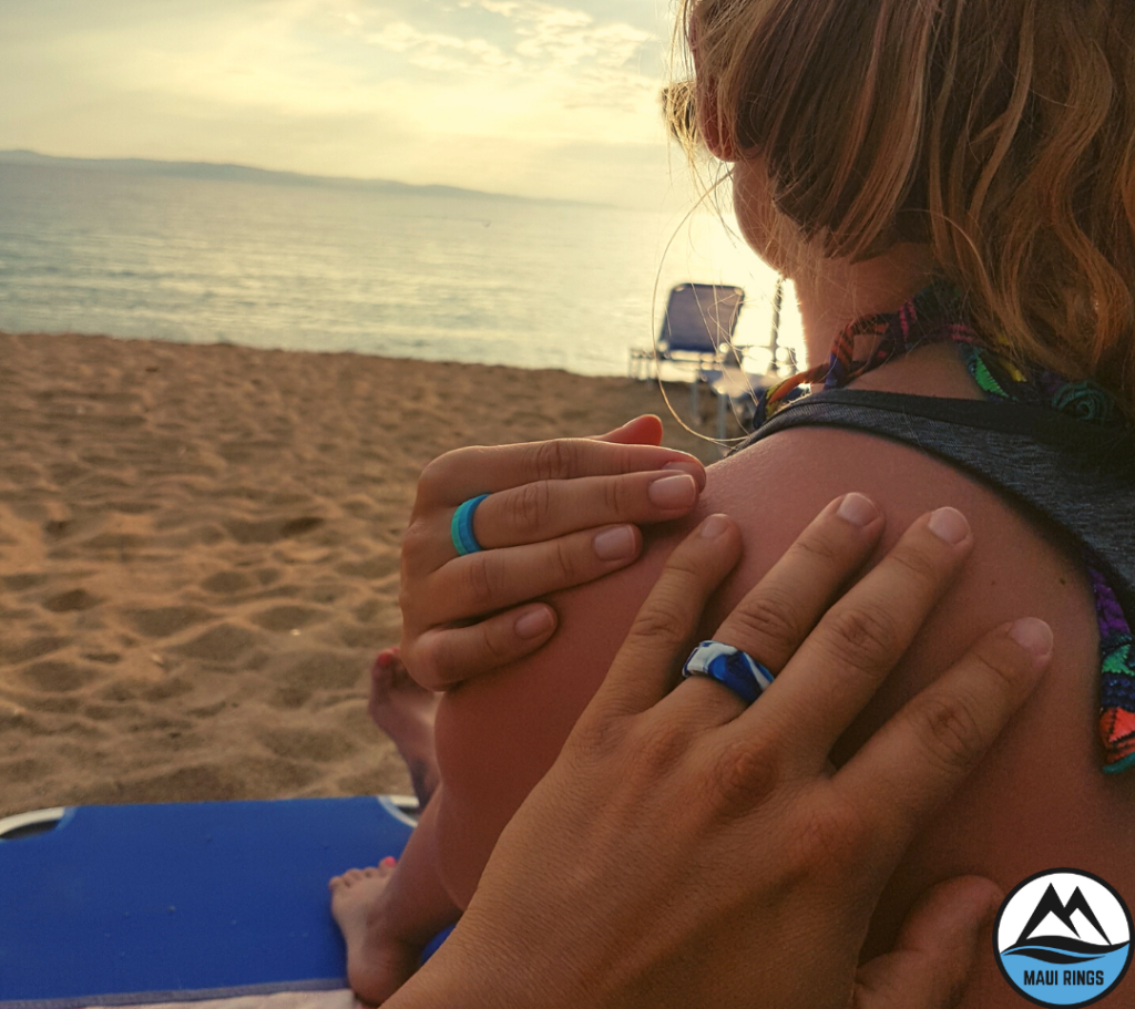 Comfort silicone rings for women and men. Perfect fit