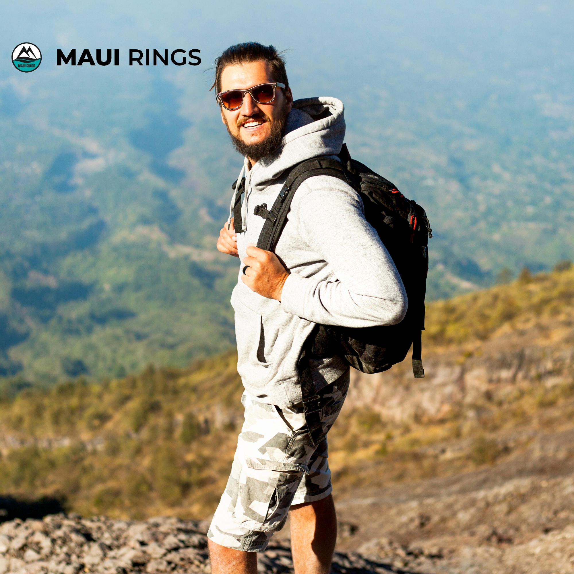 Hiking and Maui rings